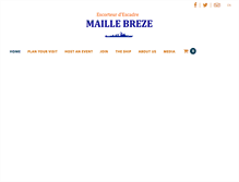 Tablet Screenshot of maillebreze.com